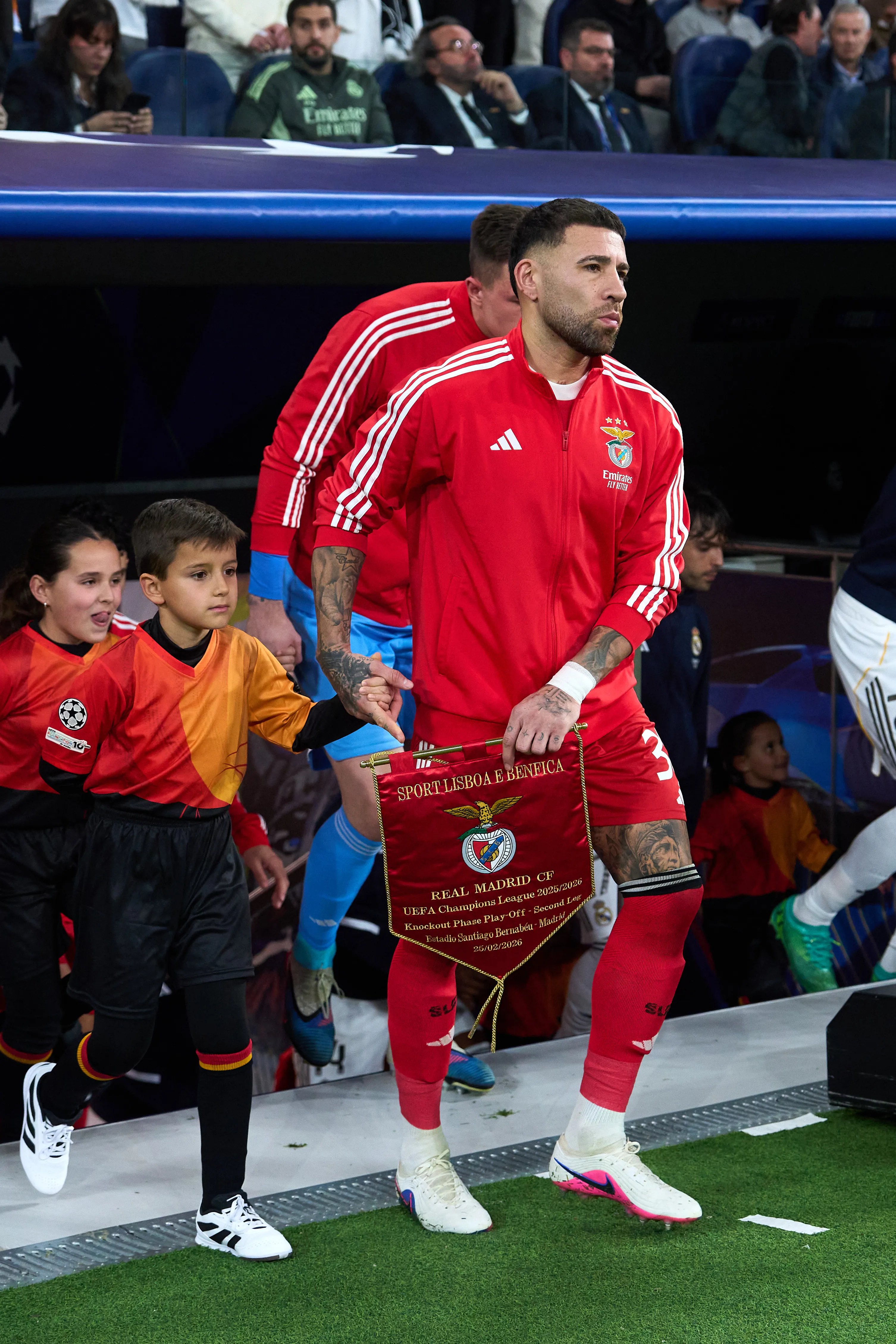 Nicolás Otamendi en Benfica. (Foto: Getty).