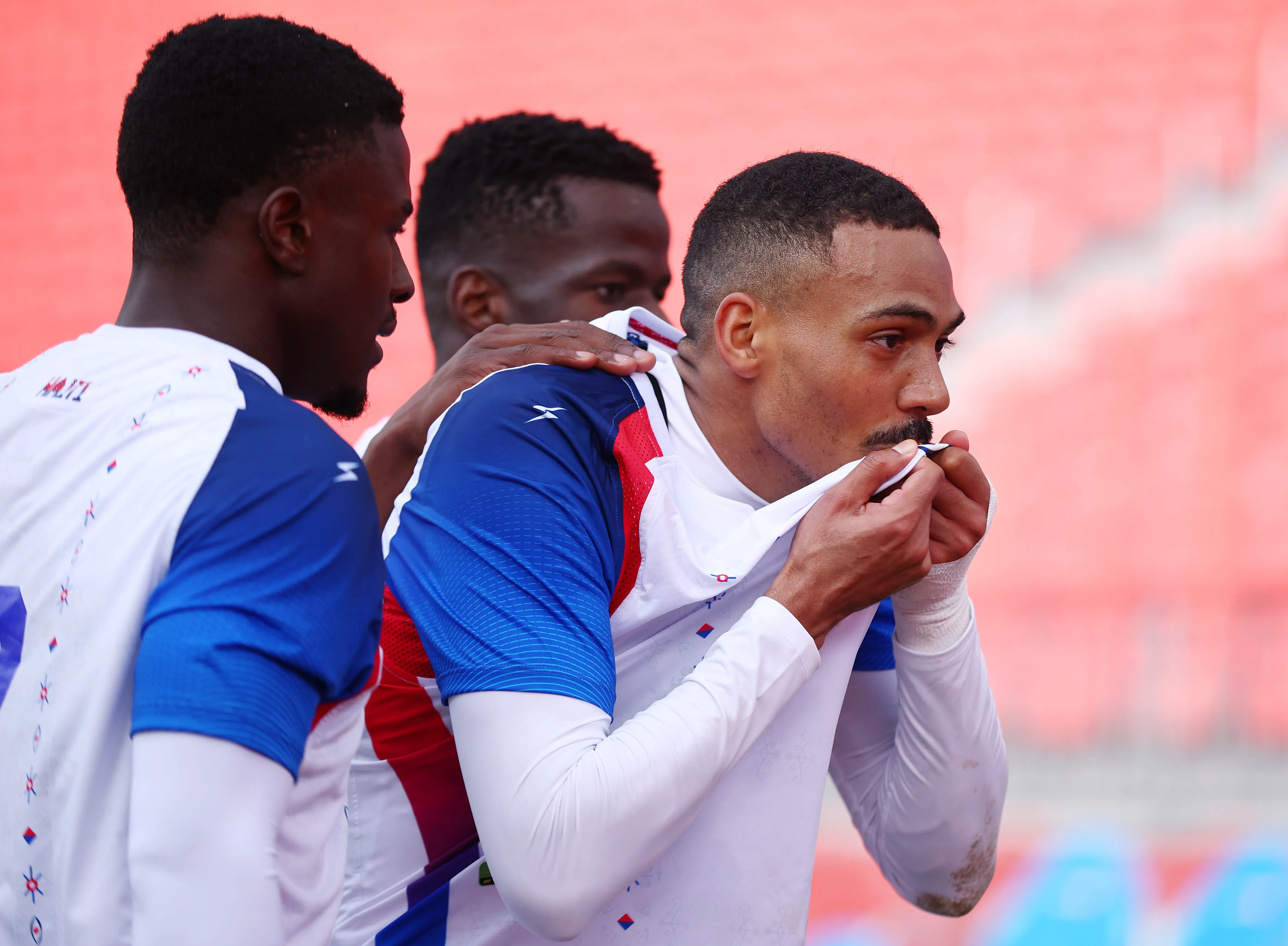 Wilson Isidor convirtió un gol ante Islandia. (Getty).