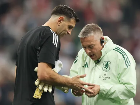 Dibu Martínez alarmó a la Selección a días del Mundial: "Hoy me rompí el dedo"