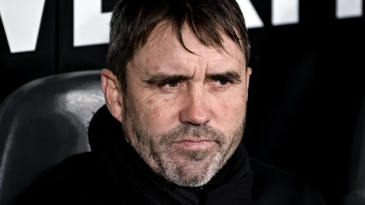 Eduardo Coudet, entrenador de River.