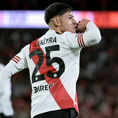 Lautaro Pereyra tras su primer gol en River: ''Es muy importante para mí''