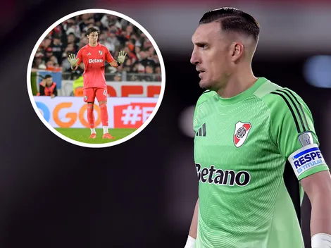 Franco Armani agradeció a la gente de River y le envió un consejo a Santiago Beltrán
