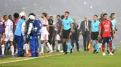 Conmebol tendría decidido darle los tres puntos a Flamengo por su partido suspendido por incidentes ante el DIM en el Atanasio Girardot.