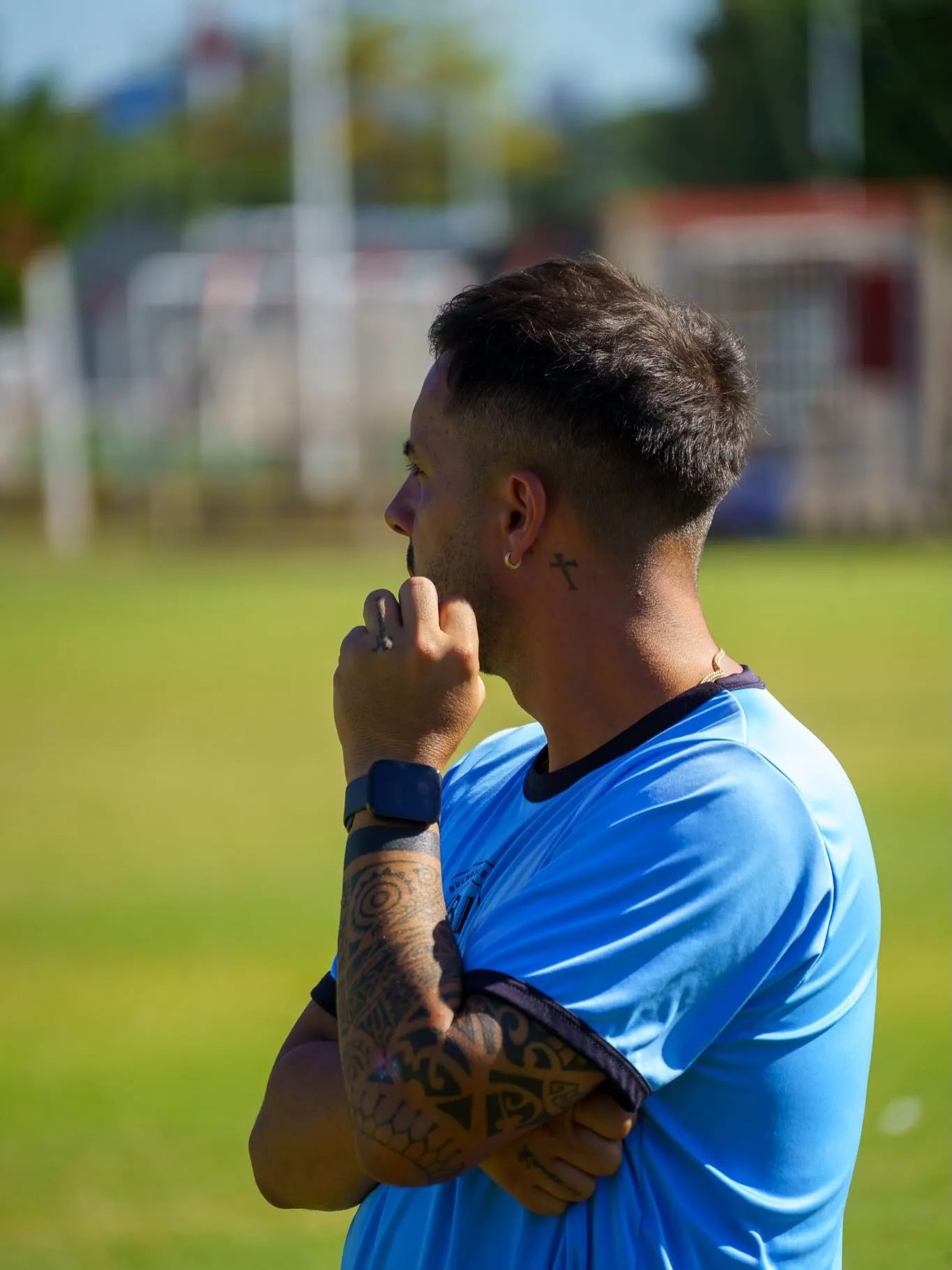Defederico tendrá su primera vez como entrenador. Foto Matías Defederico.