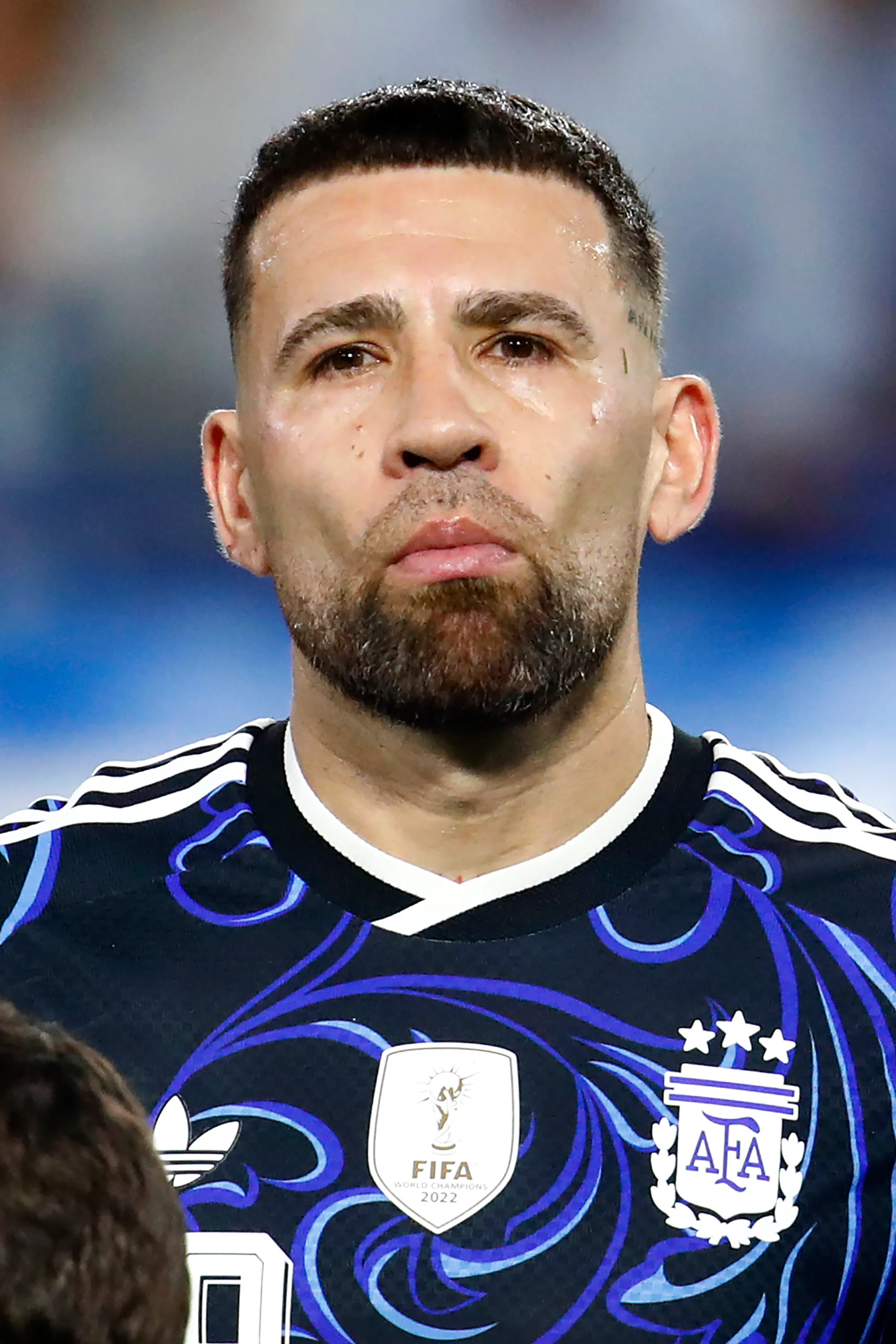 Nicolás Otamendi en la Selección Argentina. (Foto: Getty).