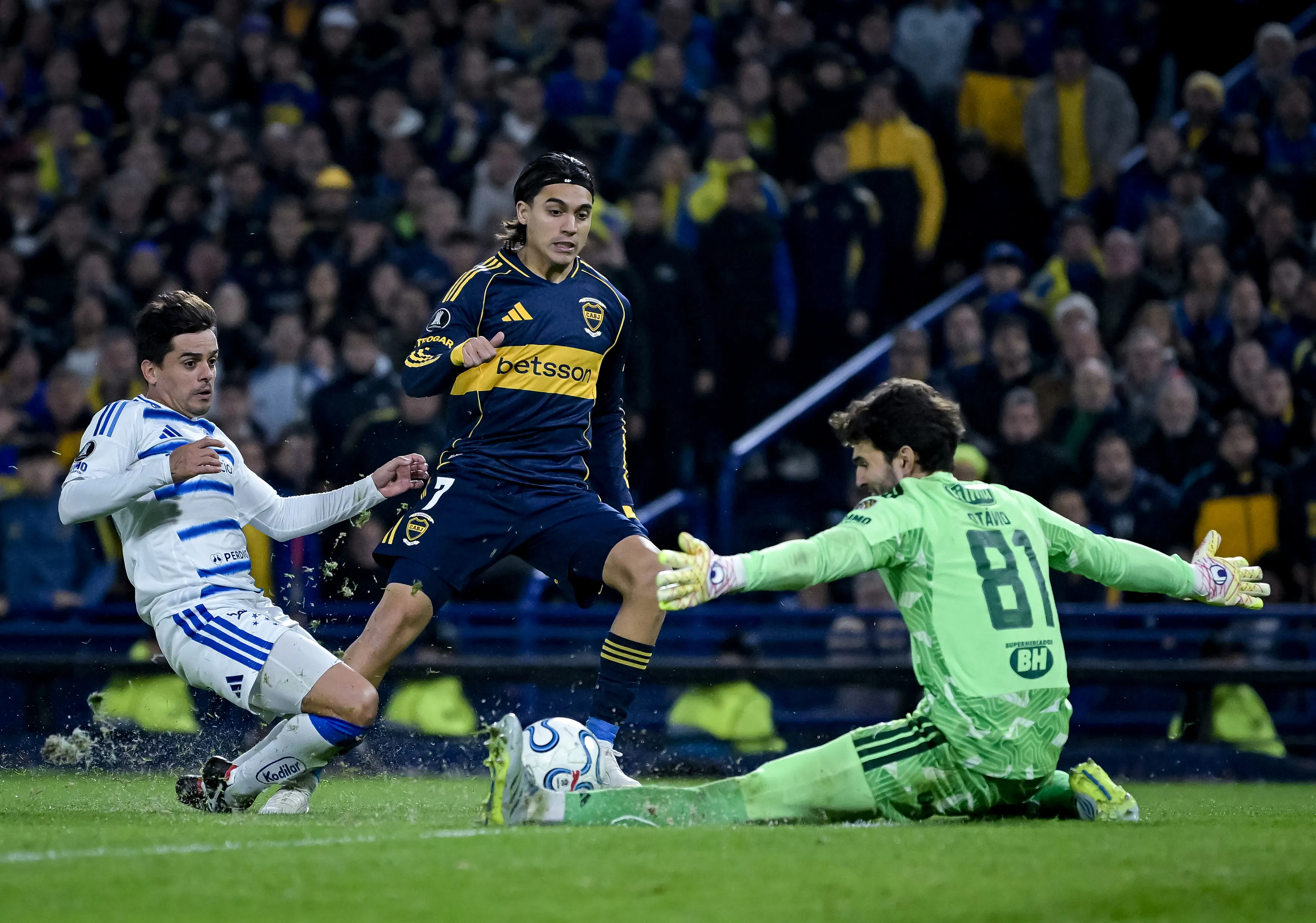 Zeballos ante Cruzeiro. (Foto: Getty)