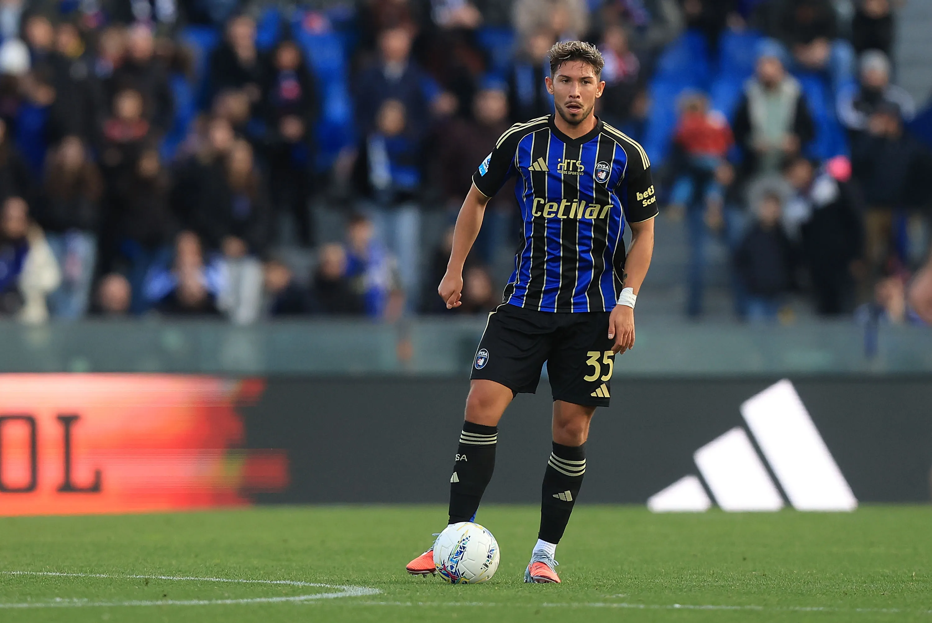 Felipe Loyola, futbolista chileno de Pisa. (Getty Images)