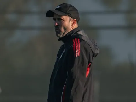 Coudet define la formación de River para la final del Apertura vs. Belgrano