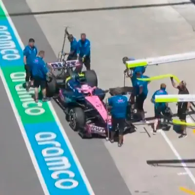 Franco Colapinto se detuvo a los 3 minutos de la FP1 del GP de Canadá: “Mi acelerador no funciona”