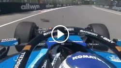 Alex Albon no pufo terminar la FP1 en Canadá.