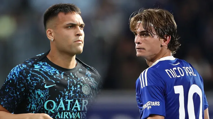Lautaro Martínez y Nico Paz integran la lista preliminar de la Selección Argentina.