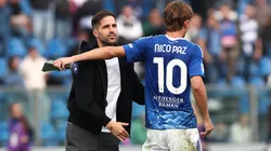 Cesc Fábregas y Nico Paz en el Como 1907.