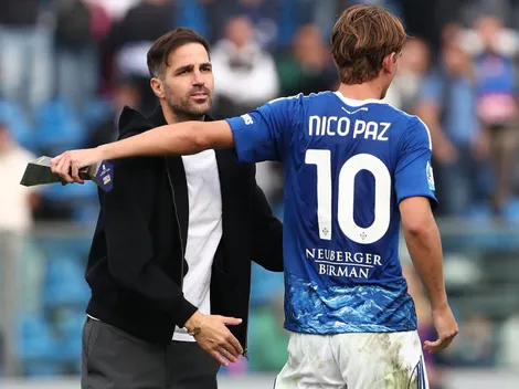 Cesc Fábregas cruzó a Javier Zanetti por el futuro de Nico Paz: “No jugará en Inter”