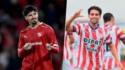 Kevin Lomónaco y Julián Palacios, protagonistas de Independiente y Unión.