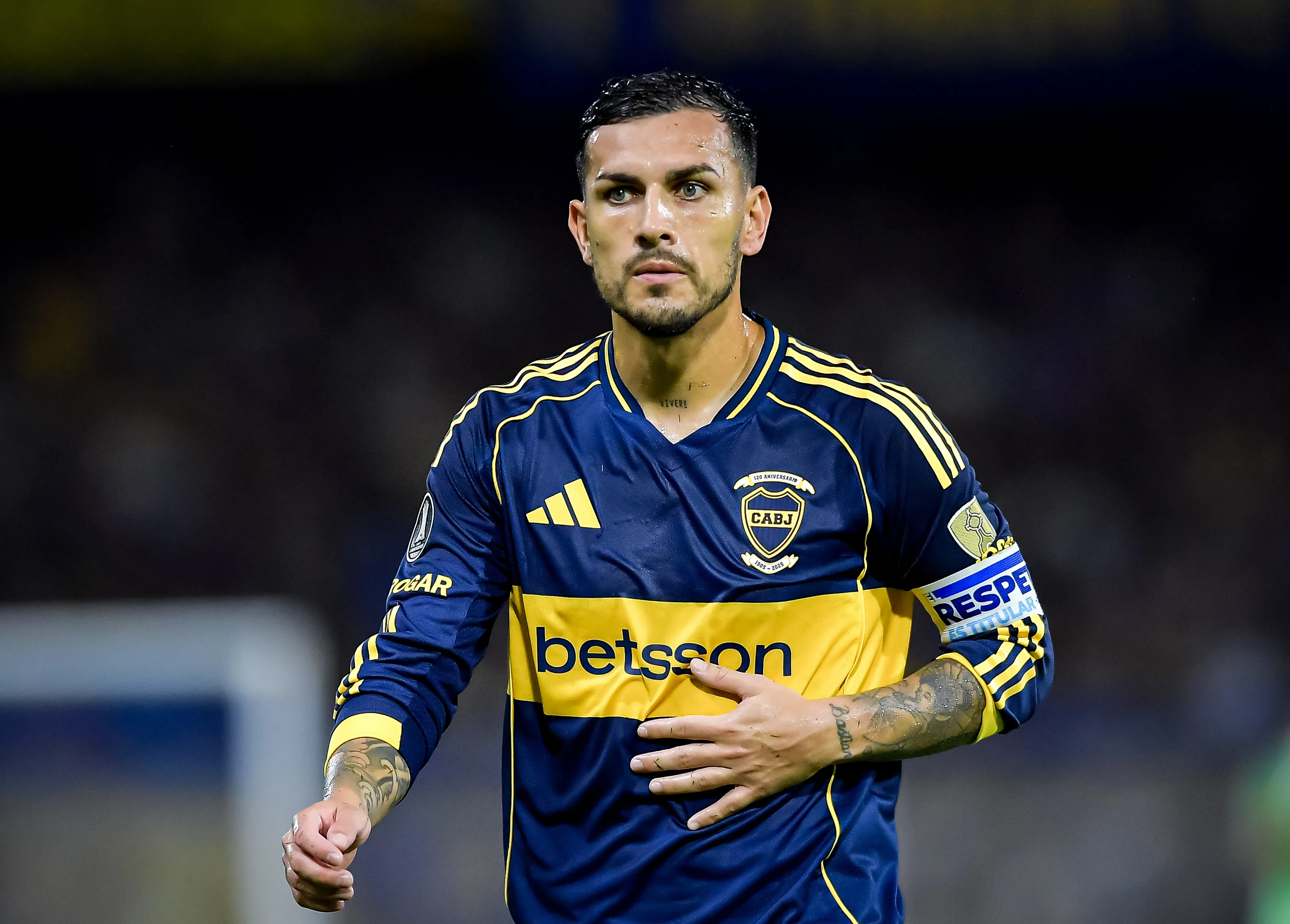 Leandro Paredes, capitán de Boca. (Getty Images)