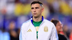Emiliano Martínez, arquero de la Selección Argentina.
