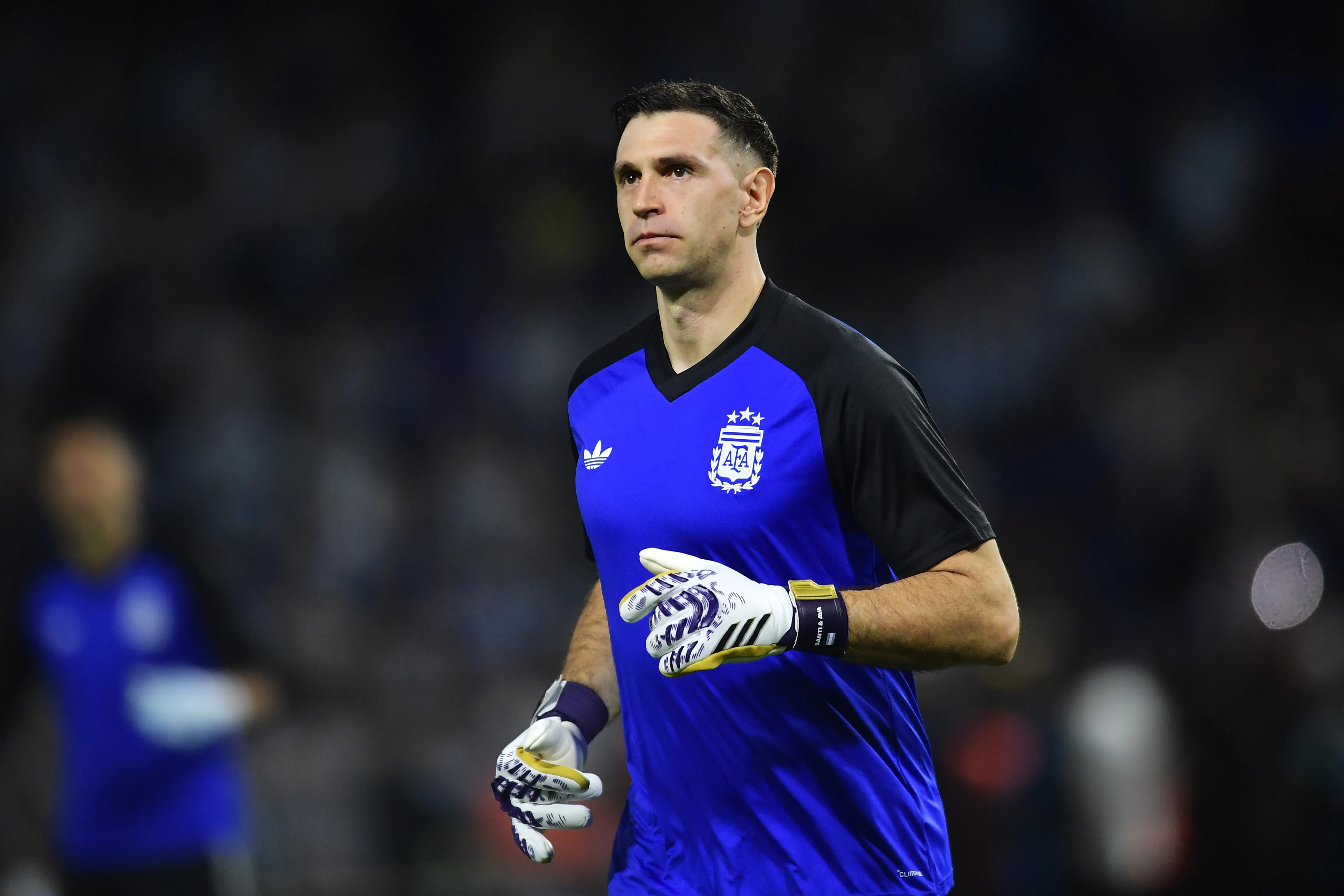 Emiliano Martínez, arquero de la Selección Argentina. (Getty Images)