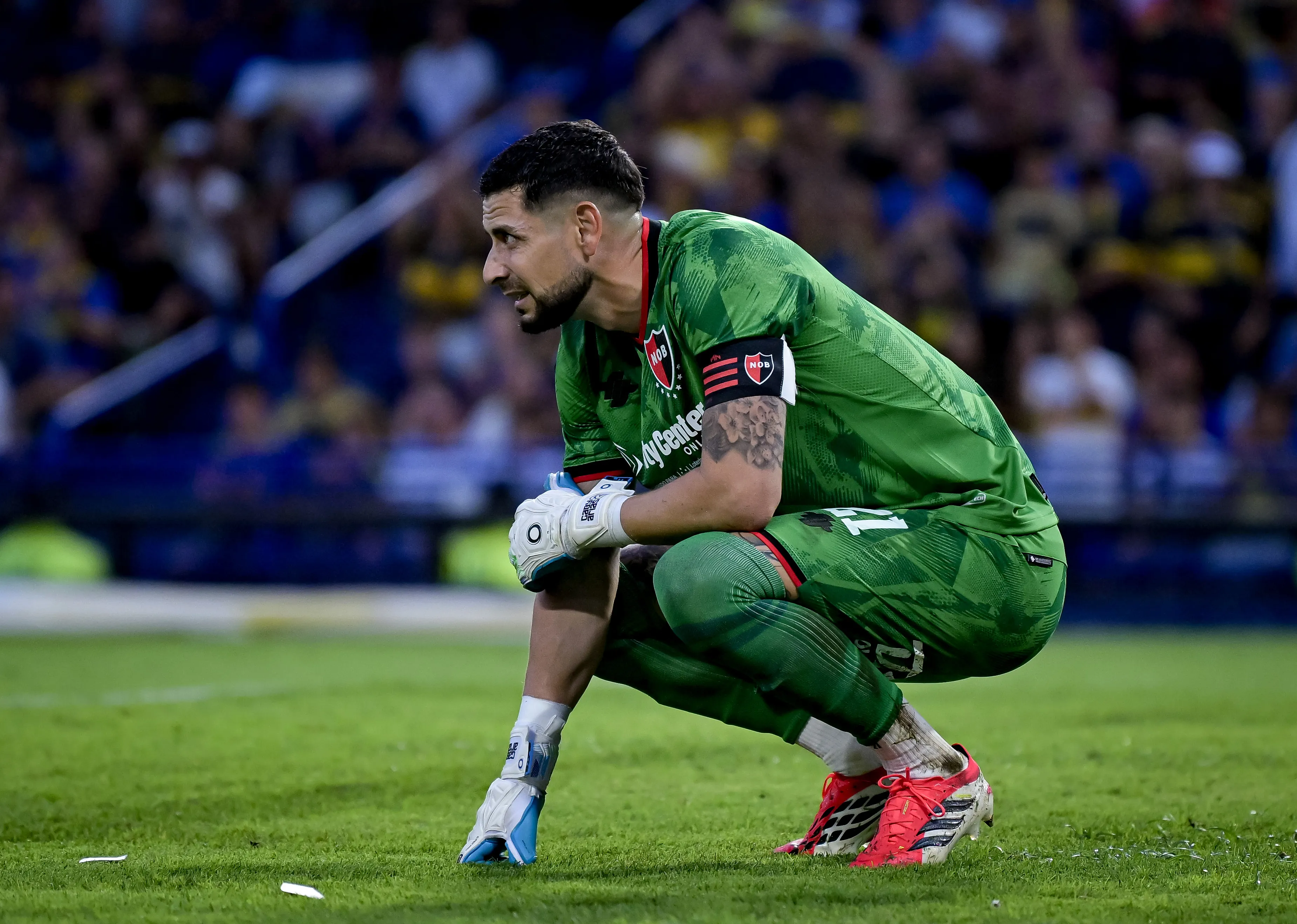Gabriel Arias, arquero de Newell’s. (Marcelo Endelli/Getty Images)