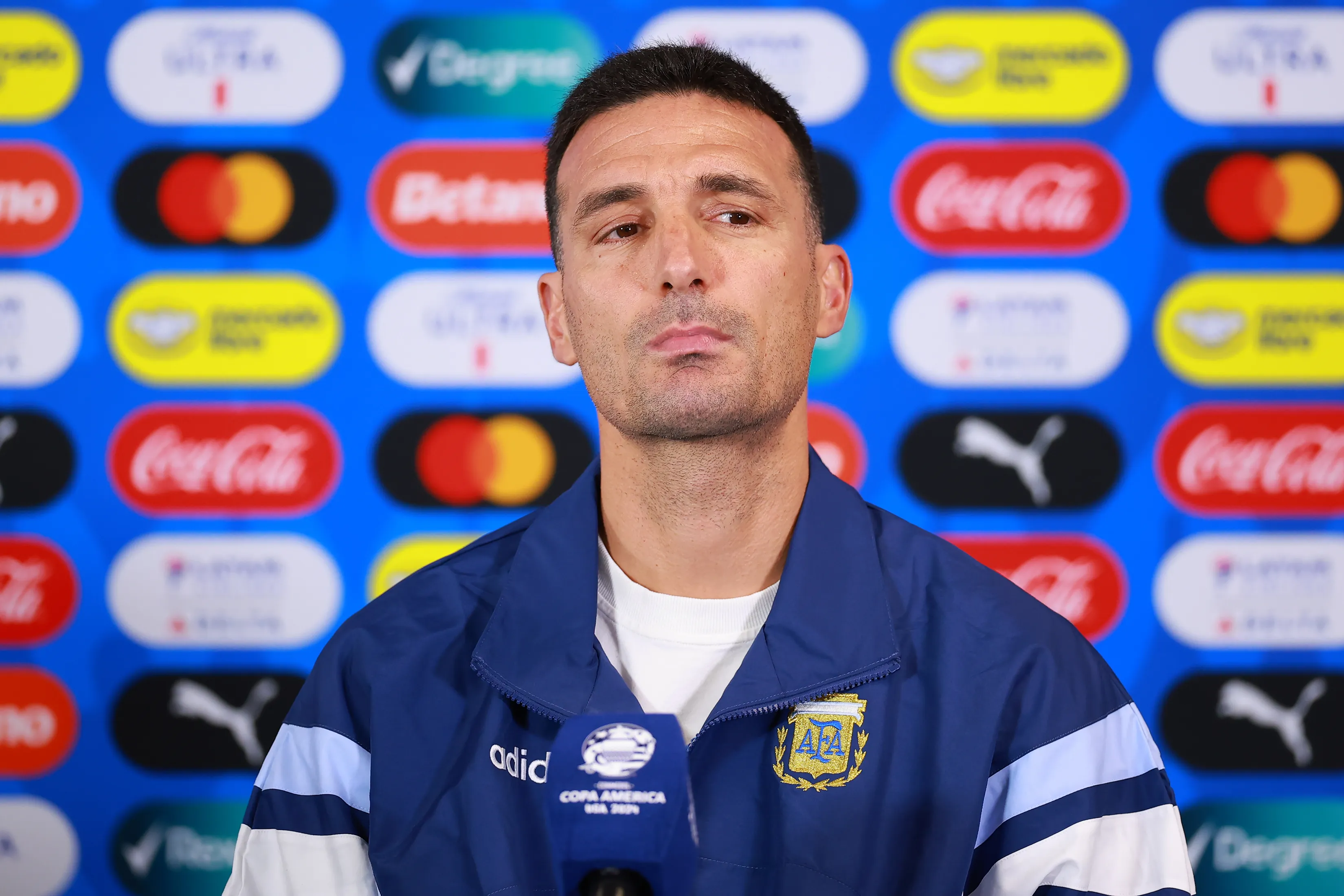 Lionel Scaloni, entrenador de la Selección Argentina. (Getty Images)