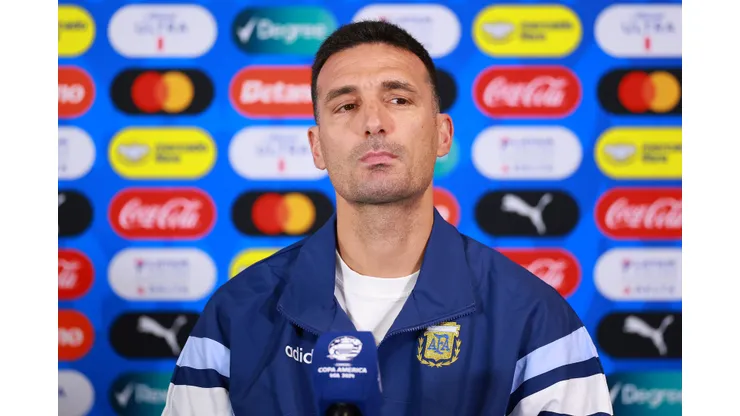 Lionel Scaloni, entrenador de la Selección Argentina.