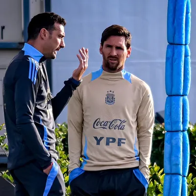 Scaloni reveló cómo está Messi de su lesión: "Nos da tranquilidad"