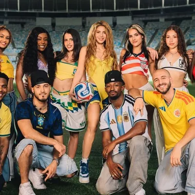 Con presencia de Messi y mención a Maradona, Shakira presentó la canción completa del Mundial 2026