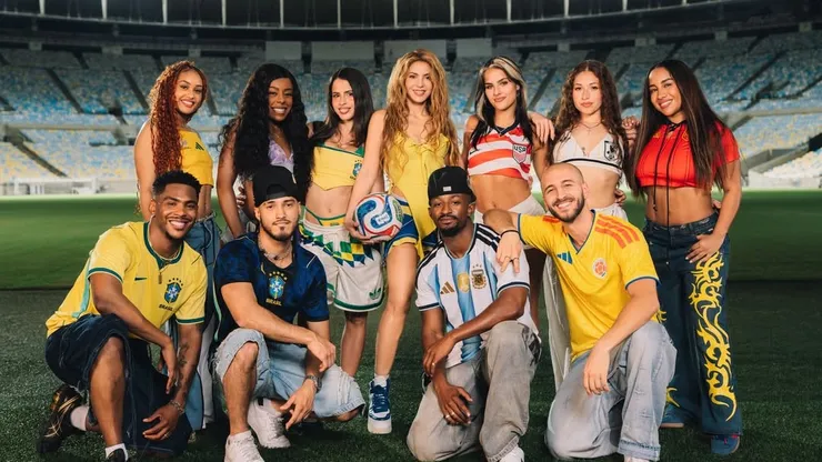 Shakira protagoniza la canción del Mundial 2026.