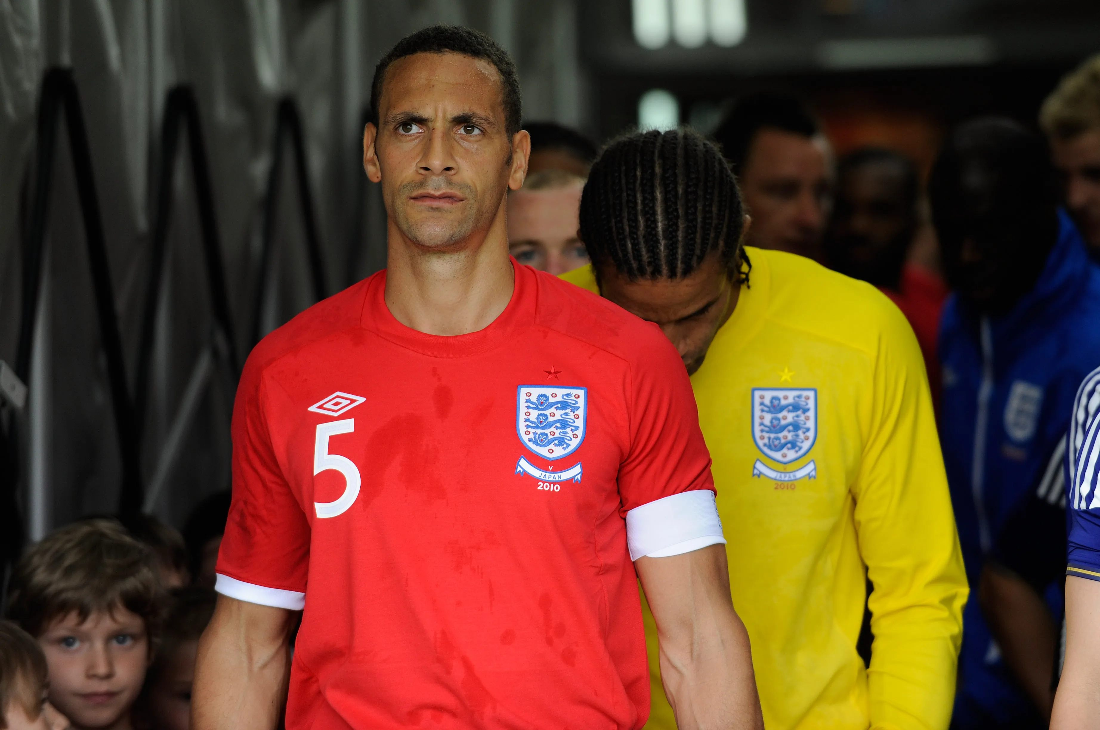 Rio Ferdinand, ex capitán de la Selección de Inglaterra. (Getty Images)