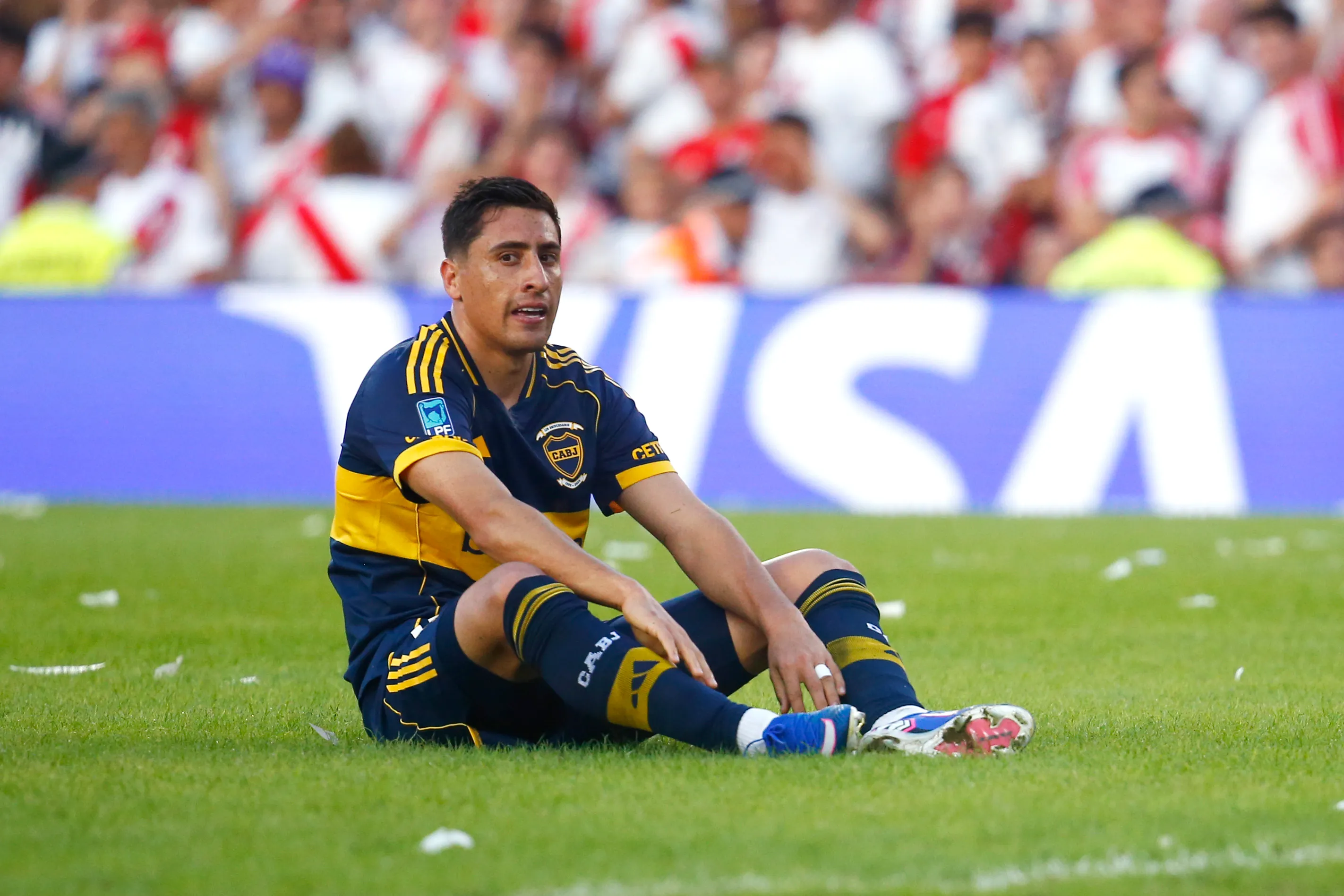 Miguel Merentiel, uruguayo de Boca Juniors. (Getty Images)