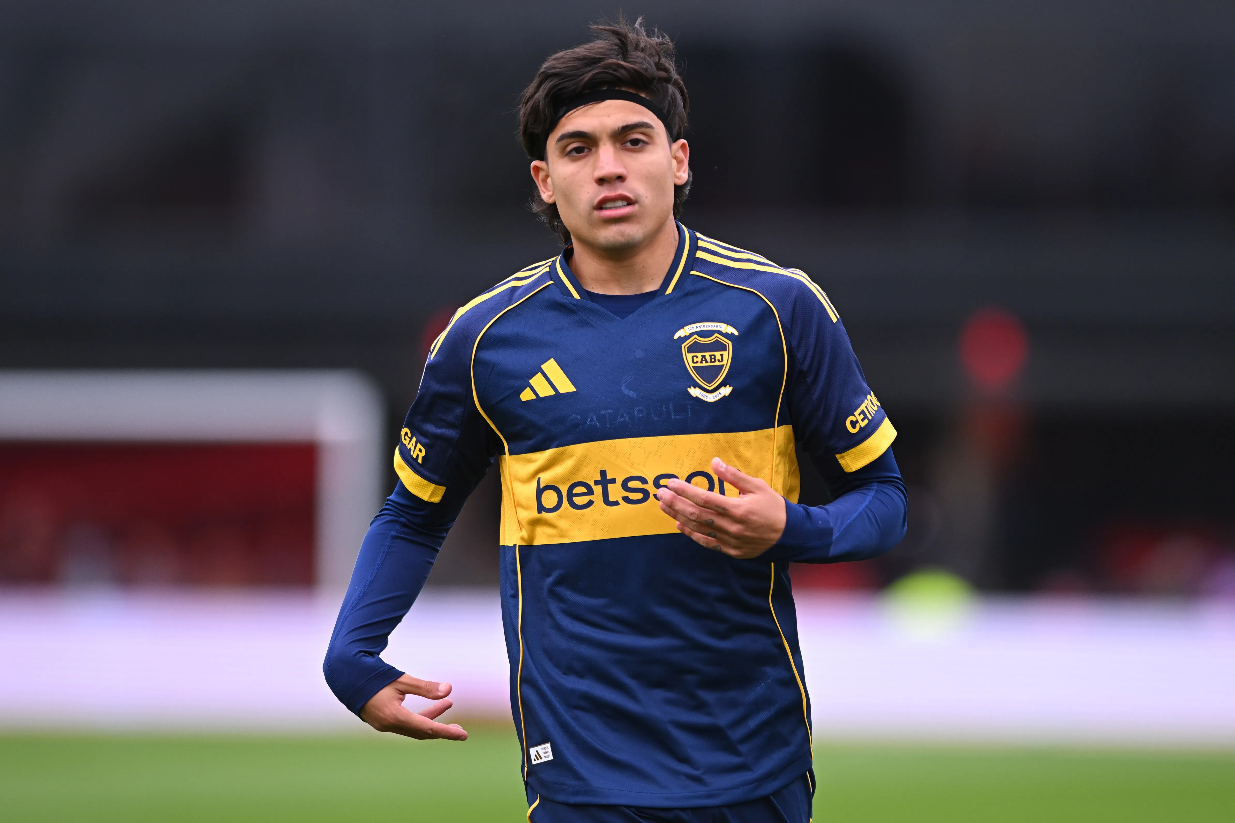 Exequiel Zeballos, delantero de Boca Juniors. (Getty Images)