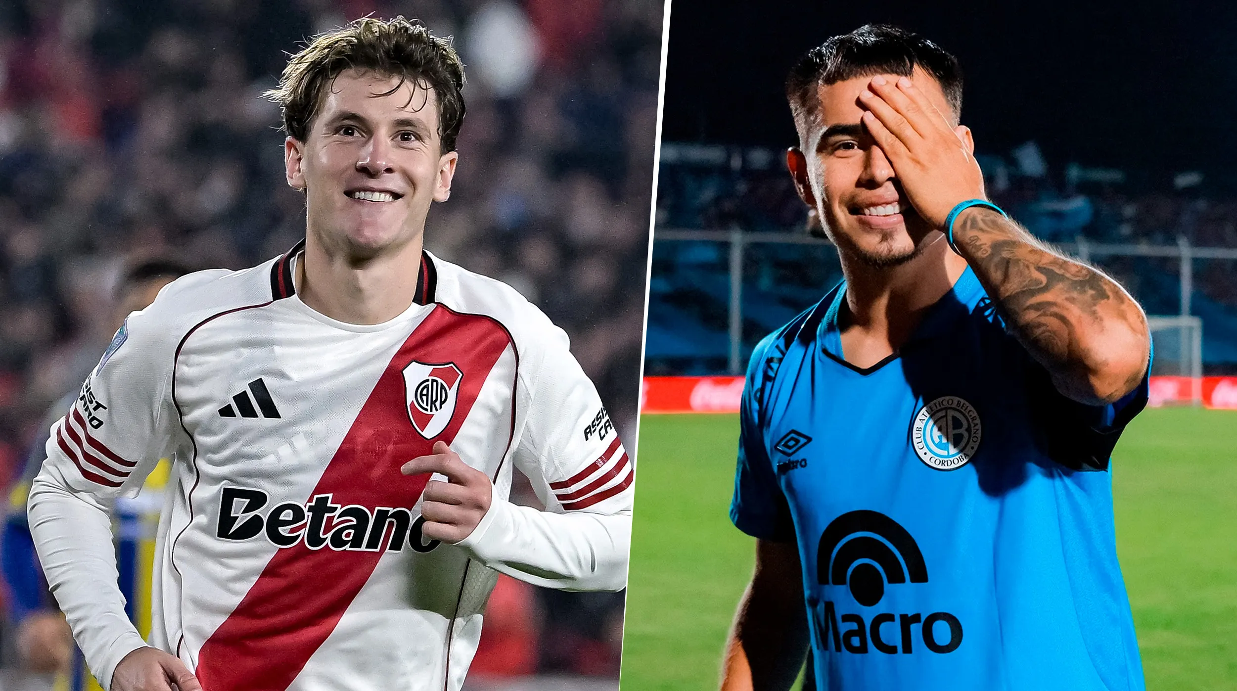 River y Belgrano juegan la final del Torneo Apertura 2026.