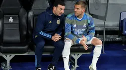 Franco Mastantuono jugó contra Athletic Club los últimos minutos antes de que Lionel Scaloni confirme la lista para el Mundial 2026.