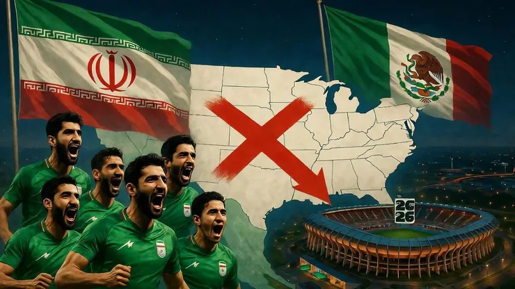 La Selección de Irán finalmente se alojará en México y no en los Estados Unidos durante la Copa del Mundo 2026.