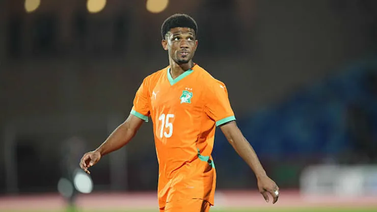 Amad Diallo, figura de la Selección de Costa de Marfil.