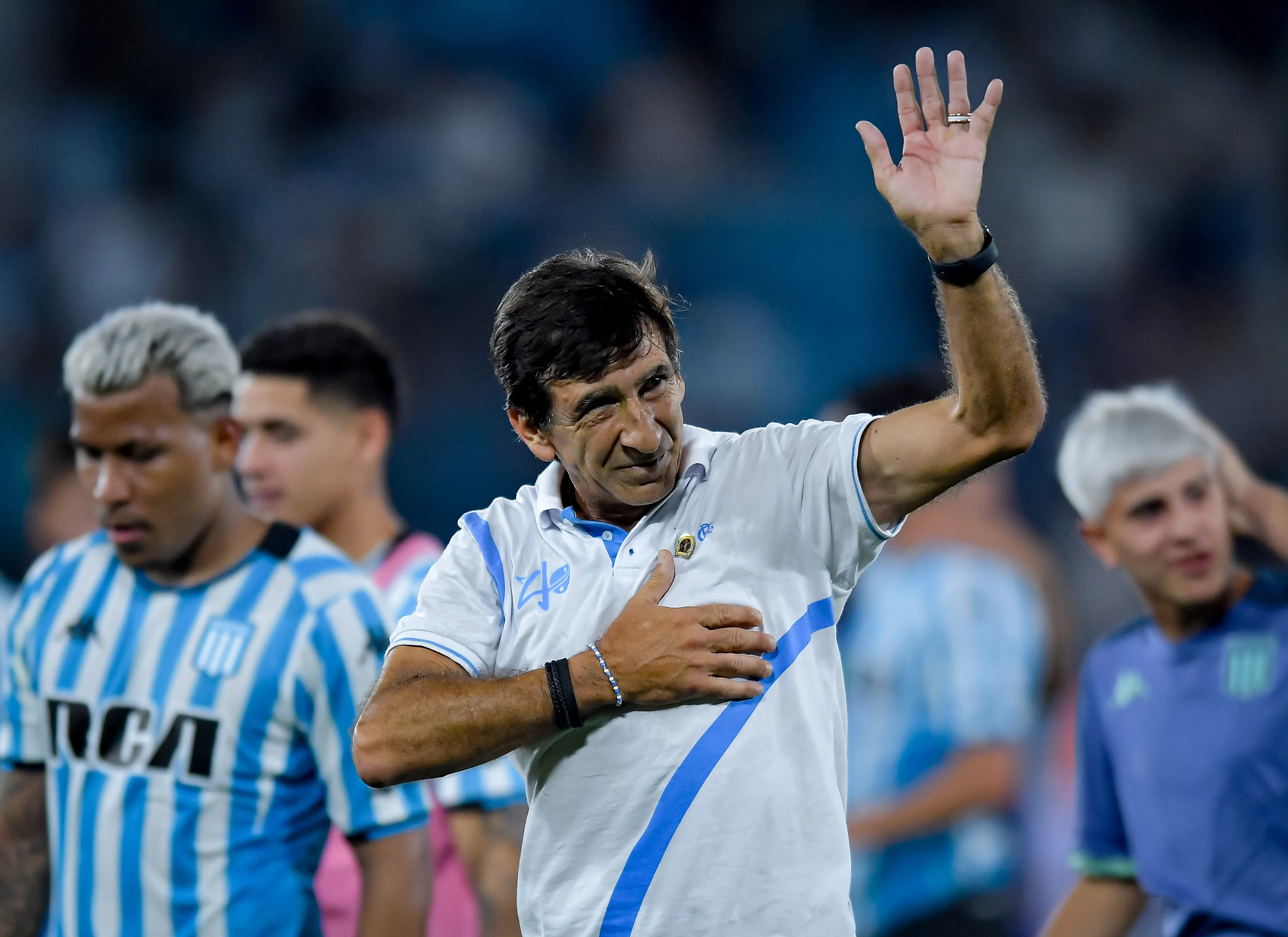Gustavo Costas, ex entrenador de Racing. (Getty Images)
