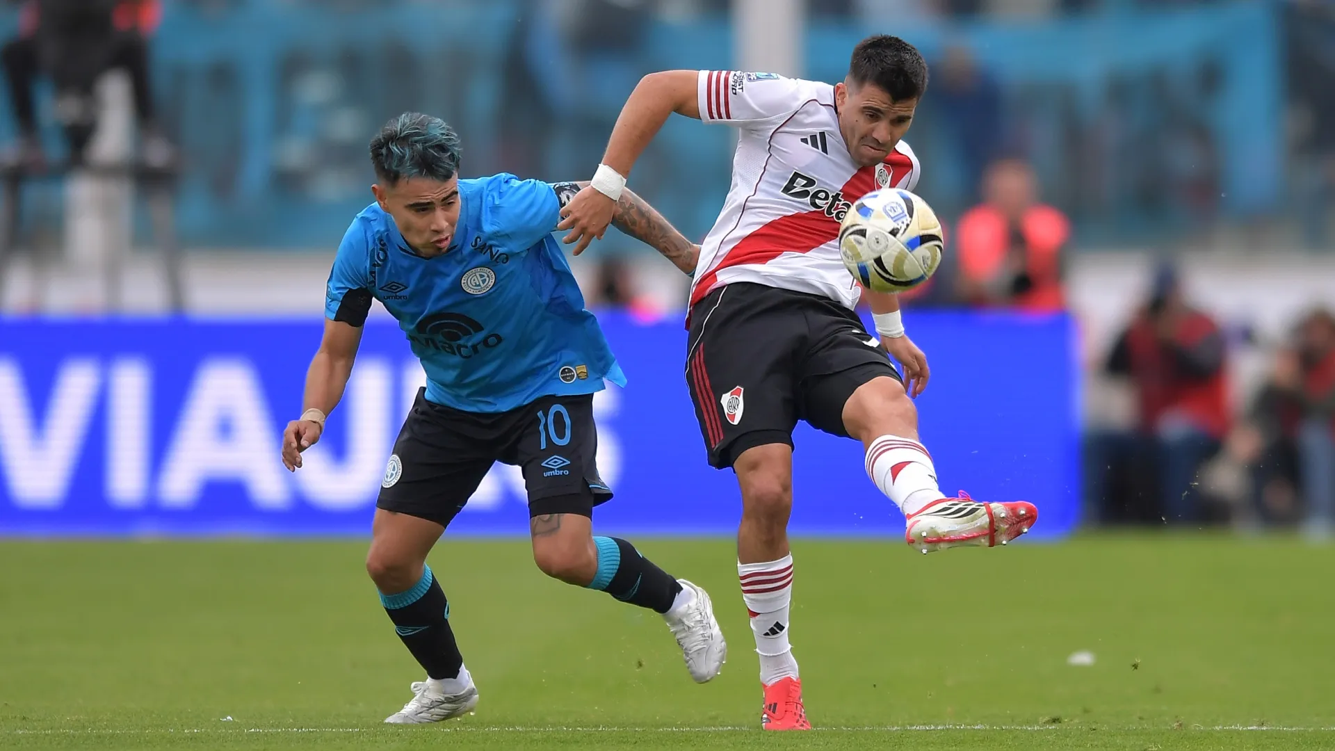 Marcos Acuña en acción. (Foto: Getty)