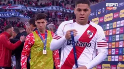 Montiel y Quintero en la premiación.