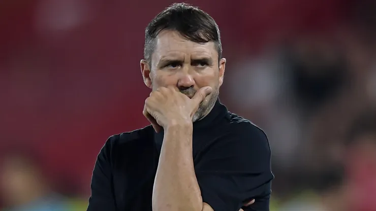 Eduardo Coudet, entrenador de River.