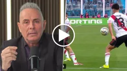 Pablo Lunati dijo que Yael Falcón Pérez no debió sancionar penal la mano de Lautaro Rivero en la Final River vs. Belgrano.