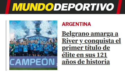 Mundo Deportivo – España.