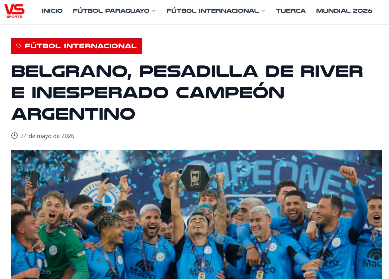 VS Sports – Paraguay.