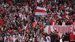 Los hinchas de River en la final ante Belgrano.