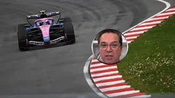Franco Colapinto en acción en Canadá.