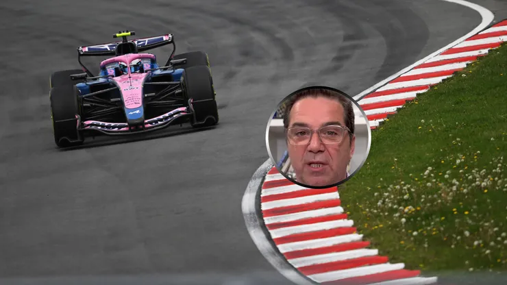 Franco Colapinto en acción en Canadá.