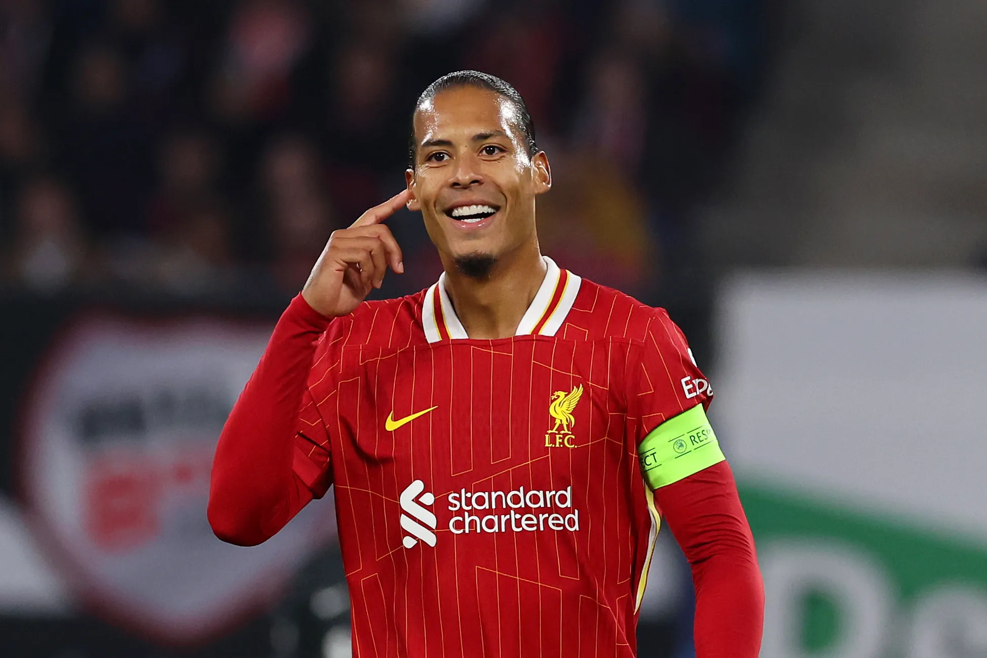 Virgil Van Dijk, capitán de Liverpool. (Getty Images)