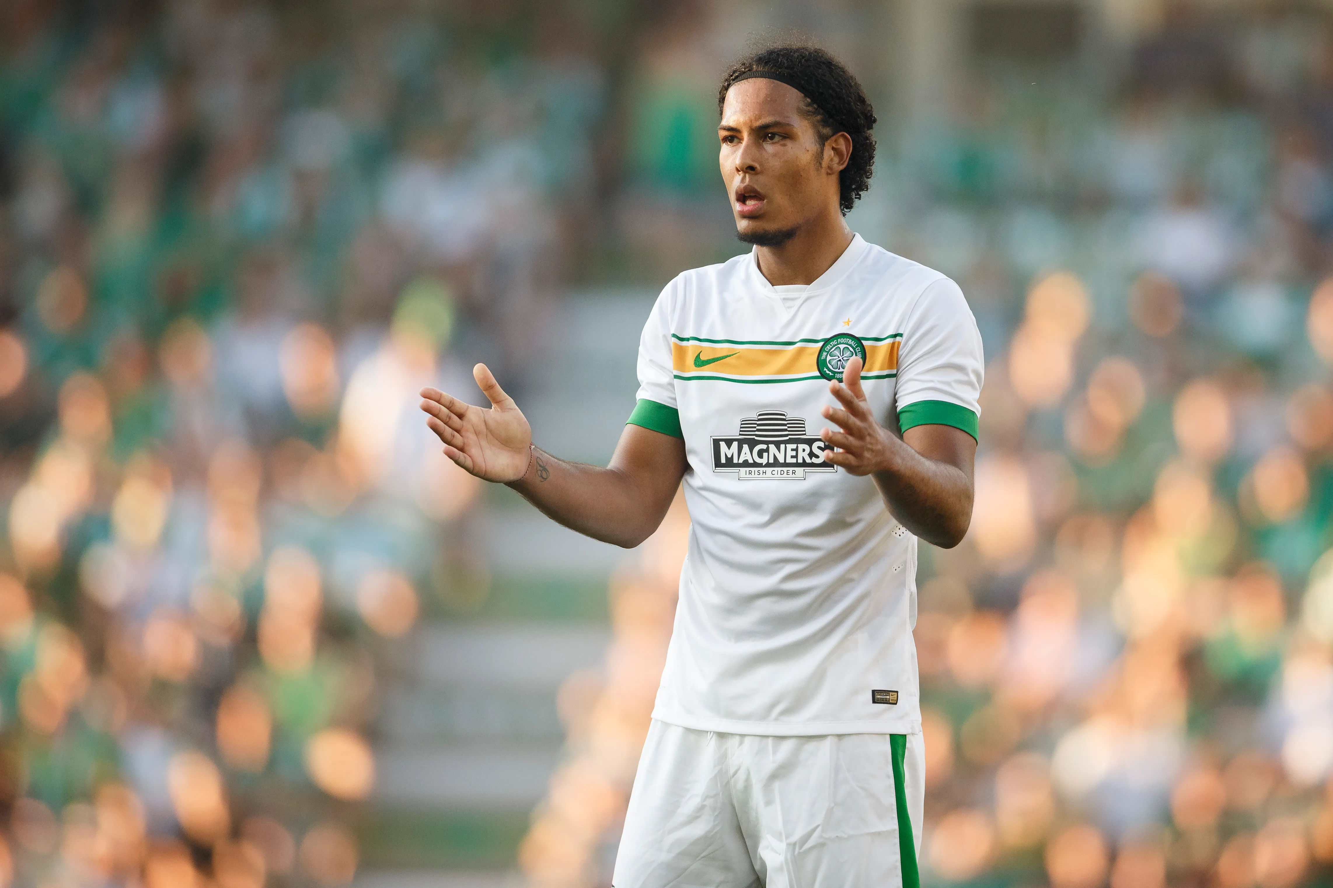 Virgil Van Dijk, en su etapa en Celtic. (Getty Images)
