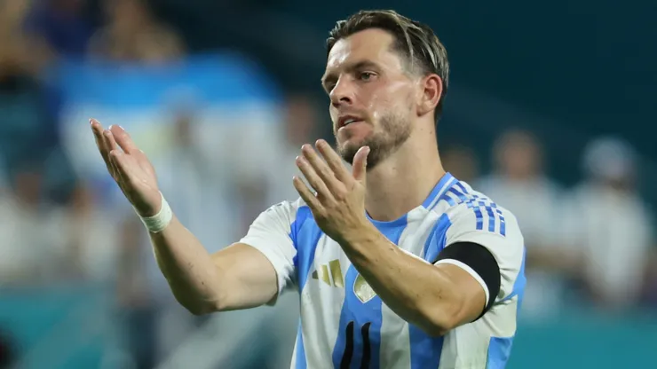 Giovani Lo Celso, mediocampista de la Selección Argentina.