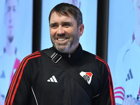 Coudet define la formación de River para enfrentar a Blooming
