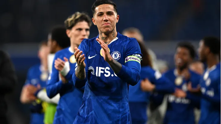 Enzo Fernández, volante de Chelsea.