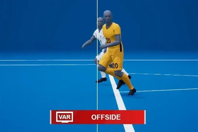 El VAR semiautomático usa avatares genéricos, cambiará a modelos 3D de los propios futbolistas.
